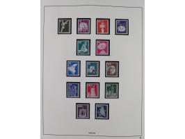 1948/2001, vorwiegend postfrische Sammlung, dabei Bund, Berlin und DDR in den Hauptnummern augenscheinlich komplett, außerdem