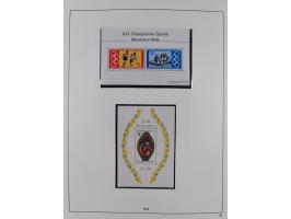 1948/2001, vorwiegend postfrische Sammlung, dabei Bund, Berlin und DDR in den Hauptnummern augenscheinlich komplett, außerdem