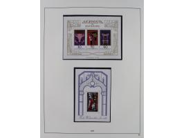 1948/2001, vorwiegend postfrische Sammlung, dabei Bund, Berlin und DDR in den Hauptnummern augenscheinlich komplett, außerdem