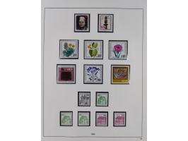 1948/2001, vorwiegend postfrische Sammlung, dabei Bund, Berlin und DDR in den Hauptnummern augenscheinlich komplett, außerdem