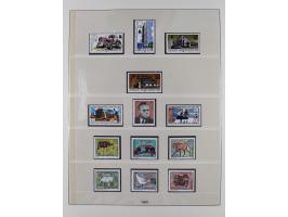 1948/2001, vorwiegend postfrische Sammlung, dabei Bund, Berlin und DDR in den Hauptnummern augenscheinlich komplett, außerdem