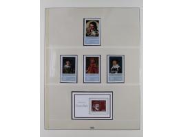 1948/2001, vorwiegend postfrische Sammlung, dabei Bund, Berlin und DDR in den Hauptnummern augenscheinlich komplett, außerdem