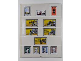 1948/2001, vorwiegend postfrische Sammlung, dabei Bund, Berlin und DDR in den Hauptnummern augenscheinlich komplett, außerdem