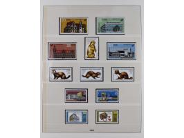 1948/2001, vorwiegend postfrische Sammlung, dabei Bund, Berlin und DDR in den Hauptnummern augenscheinlich komplett, außerdem