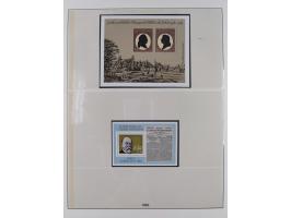 1948/2001, vorwiegend postfrische Sammlung, dabei Bund, Berlin und DDR in den Hauptnummern augenscheinlich komplett, außerdem