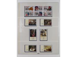 1948/2001, vorwiegend postfrische Sammlung, dabei Bund, Berlin und DDR in den Hauptnummern augenscheinlich komplett, außerdem