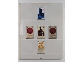 1948/2001, vorwiegend postfrische Sammlung, dabei Bund, Berlin und DDR in den Hauptnummern augenscheinlich komplett, außerdem