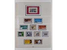1948/2001, vorwiegend postfrische Sammlung, dabei Bund, Berlin und DDR in den Hauptnummern augenscheinlich komplett, außerdem