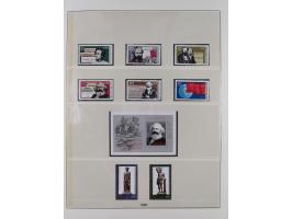 1948/2001, vorwiegend postfrische Sammlung, dabei Bund, Berlin und DDR in den Hauptnummern augenscheinlich komplett, außerdem