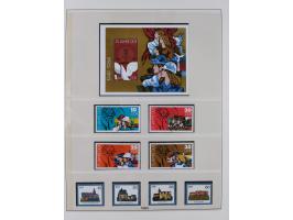 1948/2001, vorwiegend postfrische Sammlung, dabei Bund, Berlin und DDR in den Hauptnummern augenscheinlich komplett, außerdem