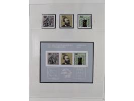 1948/2001, vorwiegend postfrische Sammlung, dabei Bund, Berlin und DDR in den Hauptnummern augenscheinlich komplett, außerdem