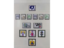 1948/2001, vorwiegend postfrische Sammlung, dabei Bund, Berlin und DDR in den Hauptnummern augenscheinlich komplett, außerdem