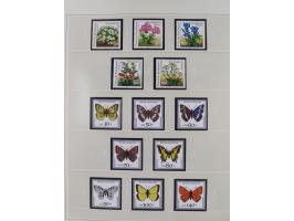 1948/2001, vorwiegend postfrische Sammlung, dabei Bund, Berlin und DDR in den Hauptnummern augenscheinlich komplett, außerdem