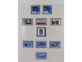 1948/2001, vorwiegend postfrische Sammlung, dabei Bund, Berlin und DDR in den Hauptnummern augenscheinlich komplett, außerdem