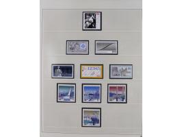 1948/2001, vorwiegend postfrische Sammlung, dabei Bund, Berlin und DDR in den Hauptnummern augenscheinlich komplett, außerdem