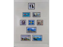 1948/2001, vorwiegend postfrische Sammlung, dabei Bund, Berlin und DDR in den Hauptnummern augenscheinlich komplett, außerdem