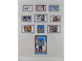 1948/2001, vorwiegend postfrische Sammlung, dabei Bund, Berlin und DDR in den Hauptnummern augenscheinlich komplett, außerdem