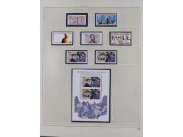 1948/2001, vorwiegend postfrische Sammlung, dabei Bund, Berlin und DDR in den Hauptnummern augenscheinlich komplett, außerdem