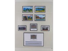 1948/2001, vorwiegend postfrische Sammlung, dabei Bund, Berlin und DDR in den Hauptnummern augenscheinlich komplett, außerdem