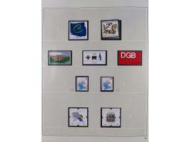 1948/2001, vorwiegend postfrische Sammlung, dabei Bund, Berlin und DDR in den Hauptnummern augenscheinlich komplett, außerdem