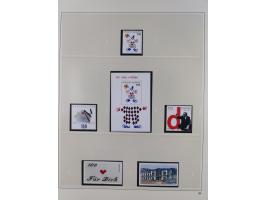 1948/2001, vorwiegend postfrische Sammlung, dabei Bund, Berlin und DDR in den Hauptnummern augenscheinlich komplett, außerdem