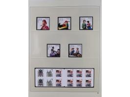 1948/2001, vorwiegend postfrische Sammlung, dabei Bund, Berlin und DDR in den Hauptnummern augenscheinlich komplett, außerdem