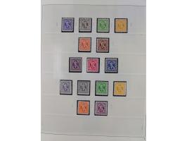 1948/2001, vorwiegend postfrische Sammlung, dabei Bund, Berlin und DDR in den Hauptnummern augenscheinlich komplett, außerdem