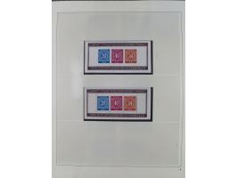 1948/2001, vorwiegend postfrische Sammlung, dabei Bund, Berlin und DDR in den Hauptnummern augenscheinlich komplett, außerdem