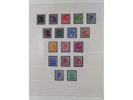 1948/2001, vorwiegend postfrische Sammlung, dabei Bund, Berlin und DDR in den Hauptnummern augenscheinlich komplett, außerdem