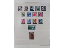 1948/2001, vorwiegend postfrische Sammlung, dabei Bund, Berlin und DDR in den Hauptnummern augenscheinlich komplett, außerdem