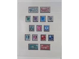 1948/2001, vorwiegend postfrische Sammlung, dabei Bund, Berlin und DDR in den Hauptnummern augenscheinlich komplett, außerdem