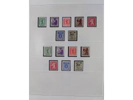 1948/2001, vorwiegend postfrische Sammlung, dabei Bund, Berlin und DDR in den Hauptnummern augenscheinlich komplett, außerdem