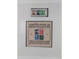 1948/2001, vorwiegend postfrische Sammlung, dabei Bund, Berlin und DDR in den Hauptnummern augenscheinlich komplett, außerdem