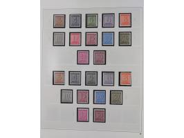 1948/2001, vorwiegend postfrische Sammlung, dabei Bund, Berlin und DDR in den Hauptnummern augenscheinlich komplett, außerdem