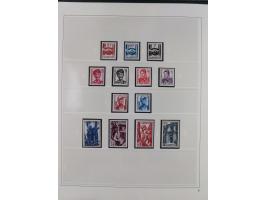 1948/2001, vorwiegend postfrische Sammlung, dabei Bund, Berlin und DDR in den Hauptnummern augenscheinlich komplett, außerdem