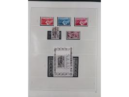 1948/2001, vorwiegend postfrische Sammlung, dabei Bund, Berlin und DDR in den Hauptnummern augenscheinlich komplett, außerdem