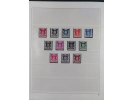 1948/2001, vorwiegend postfrische Sammlung, dabei Bund, Berlin und DDR in den Hauptnummern augenscheinlich komplett, außerdem