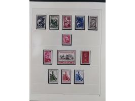 1948/2001, vorwiegend postfrische Sammlung, dabei Bund, Berlin und DDR in den Hauptnummern augenscheinlich komplett, außerdem