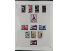 1948/2001, vorwiegend postfrische Sammlung, dabei Bund, Berlin und DDR in den Hauptnummern augenscheinlich komplett, außerdem