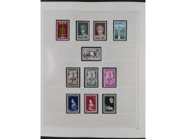 1948/2001, vorwiegend postfrische Sammlung, dabei Bund, Berlin und DDR in den Hauptnummern augenscheinlich komplett, außerdem