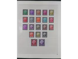 1948/2001, vorwiegend postfrische Sammlung, dabei Bund, Berlin und DDR in den Hauptnummern augenscheinlich komplett, außerdem