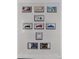 1948/2001, vorwiegend postfrische Sammlung, dabei Bund, Berlin und DDR in den Hauptnummern augenscheinlich komplett, außerdem