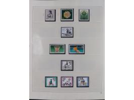 1948/2001, vorwiegend postfrische Sammlung, dabei Bund, Berlin und DDR in den Hauptnummern augenscheinlich komplett, außerdem