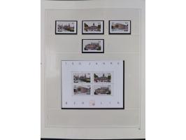 1948/2001, vorwiegend postfrische Sammlung, dabei Bund, Berlin und DDR in den Hauptnummern augenscheinlich komplett, außerdem