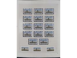 1948/2001, vorwiegend postfrische Sammlung, dabei Bund, Berlin und DDR in den Hauptnummern augenscheinlich komplett, außerdem