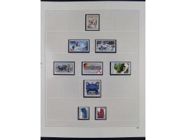 1948/2001, vorwiegend postfrische Sammlung, dabei Bund, Berlin und DDR in den Hauptnummern augenscheinlich komplett, außerdem