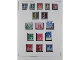 1948/2001, vorwiegend postfrische Sammlung, dabei Bund, Berlin und DDR in den Hauptnummern augenscheinlich komplett, außerdem