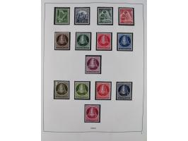 1948/2001, vorwiegend postfrische Sammlung, dabei Bund, Berlin und DDR in den Hauptnummern augenscheinlich komplett, außerdem