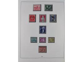 1948/2001, vorwiegend postfrische Sammlung, dabei Bund, Berlin und DDR in den Hauptnummern augenscheinlich komplett, außerdem