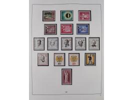 1948/2001, vorwiegend postfrische Sammlung, dabei Bund, Berlin und DDR in den Hauptnummern augenscheinlich komplett, außerdem